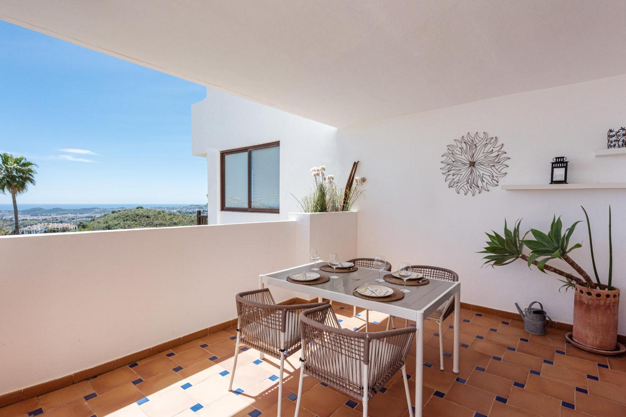 Incredible Apartment With Sea Views And Balcony Mijas Exterior foto